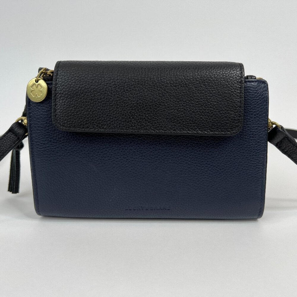 Lucky Brand Lucky Azbi Crossbody, Navy Blazer